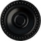 Ekena Millwork Foster Ceiling Medallion (Fits Canopies up to 5 5/8"), Hand-Painted Jet Black, 19 1/8"OD x 1"P CM19FOBLF - alternate 1